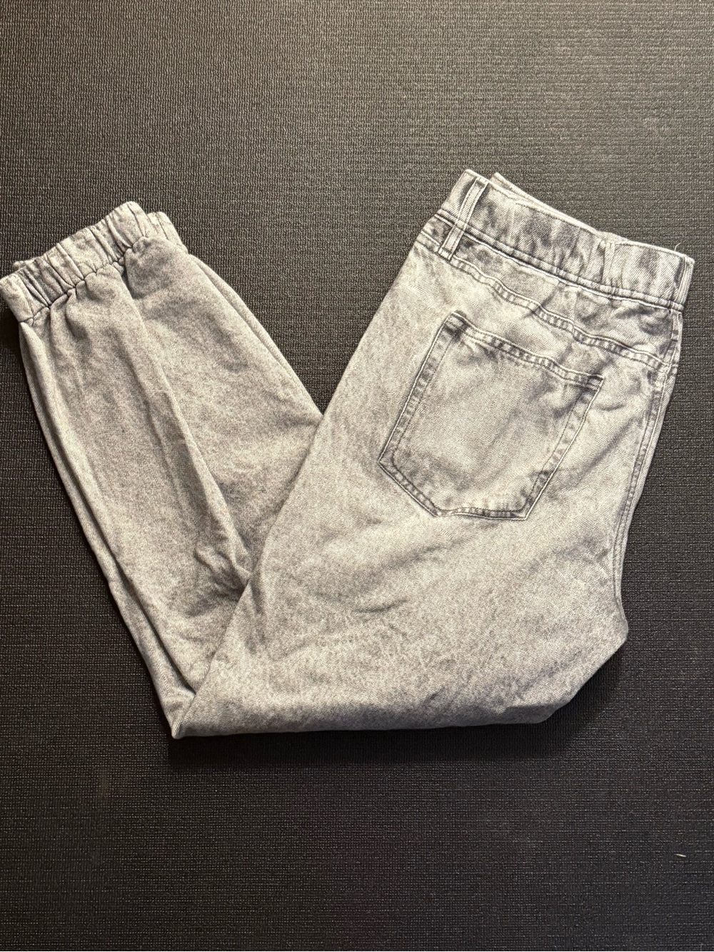 rag & bone Light Gray Elastic-Waist Jogger Pants